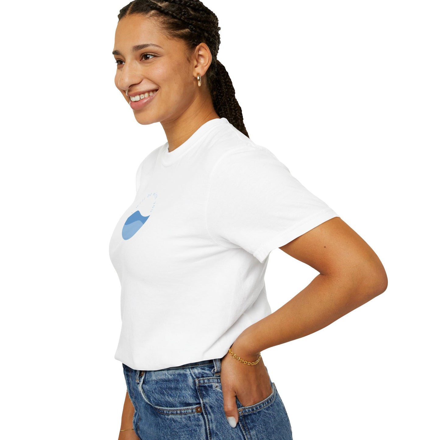 I Will Be With You Garment-Dyed T-shirt Isaiah 43:2