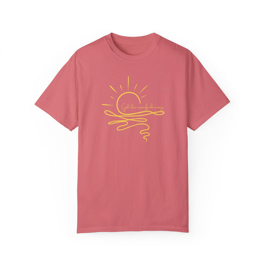 God's Love Never Fades Garment-Dyed T-shirt
