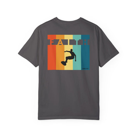 Faith Garment-Dyed T-shirt Luke 1:37